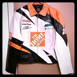 JH Design Leather NASCAR racing jacket XXL